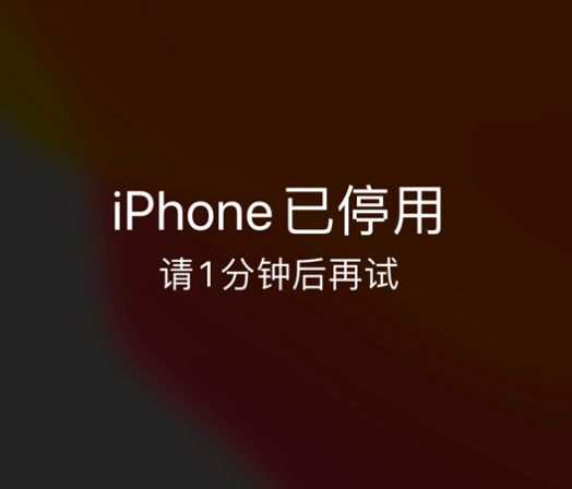 桥头镇苹果手机维修分享:iPhone 显示“不可用”或“已停用”怎么办？还能保留数据吗？ 