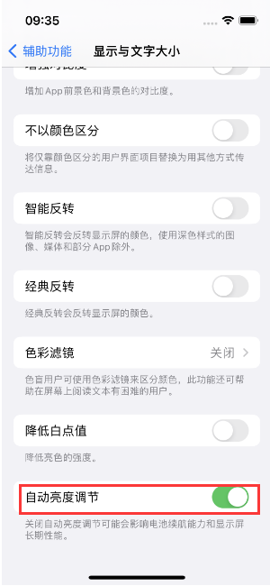 桥头镇苹果15维修店分享iPhone 15 Pro系列屏幕亮度 