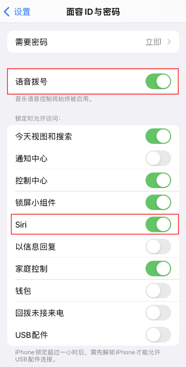 桥头镇苹果维修网点分享不解锁 iPhone 的情况下通过 Siri 拨打电话的方法 