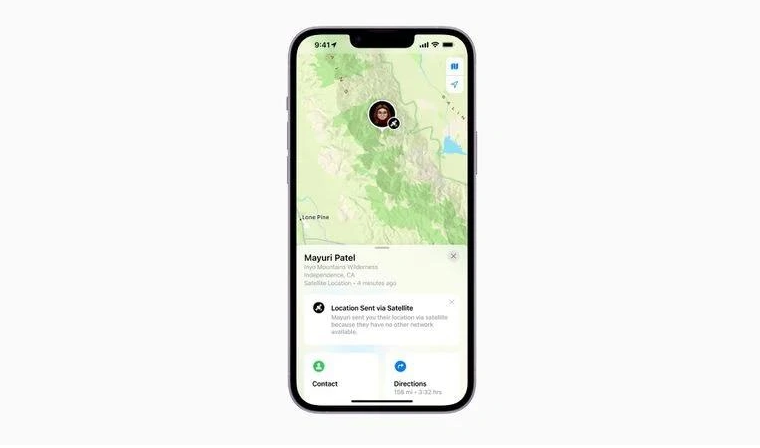 桥头镇苹果14维修分享iPhone14系列中 FindMy功能通过卫星分享位置方法教程 