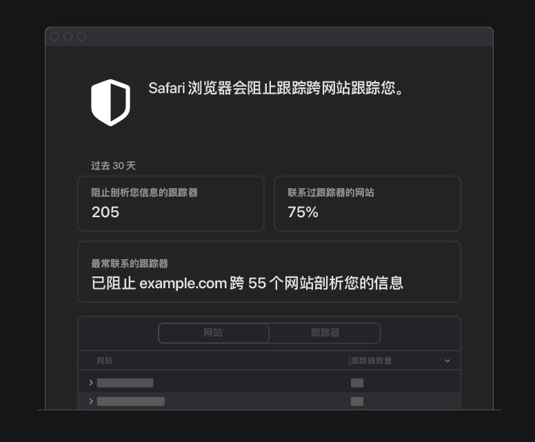 桥头镇苹果手机维修分享如何在 Safari 浏览器中查看和打开隐私报告 